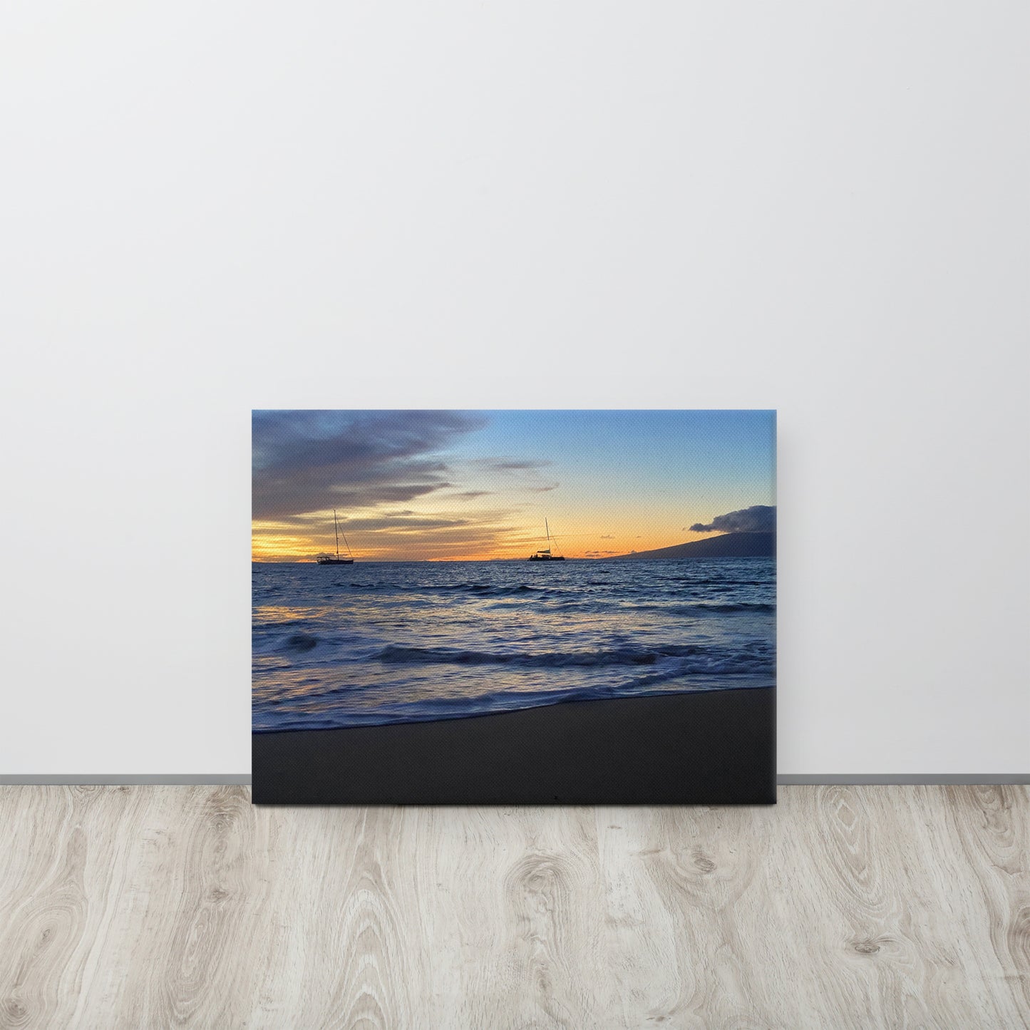 Sunset in Maui Canvas Print