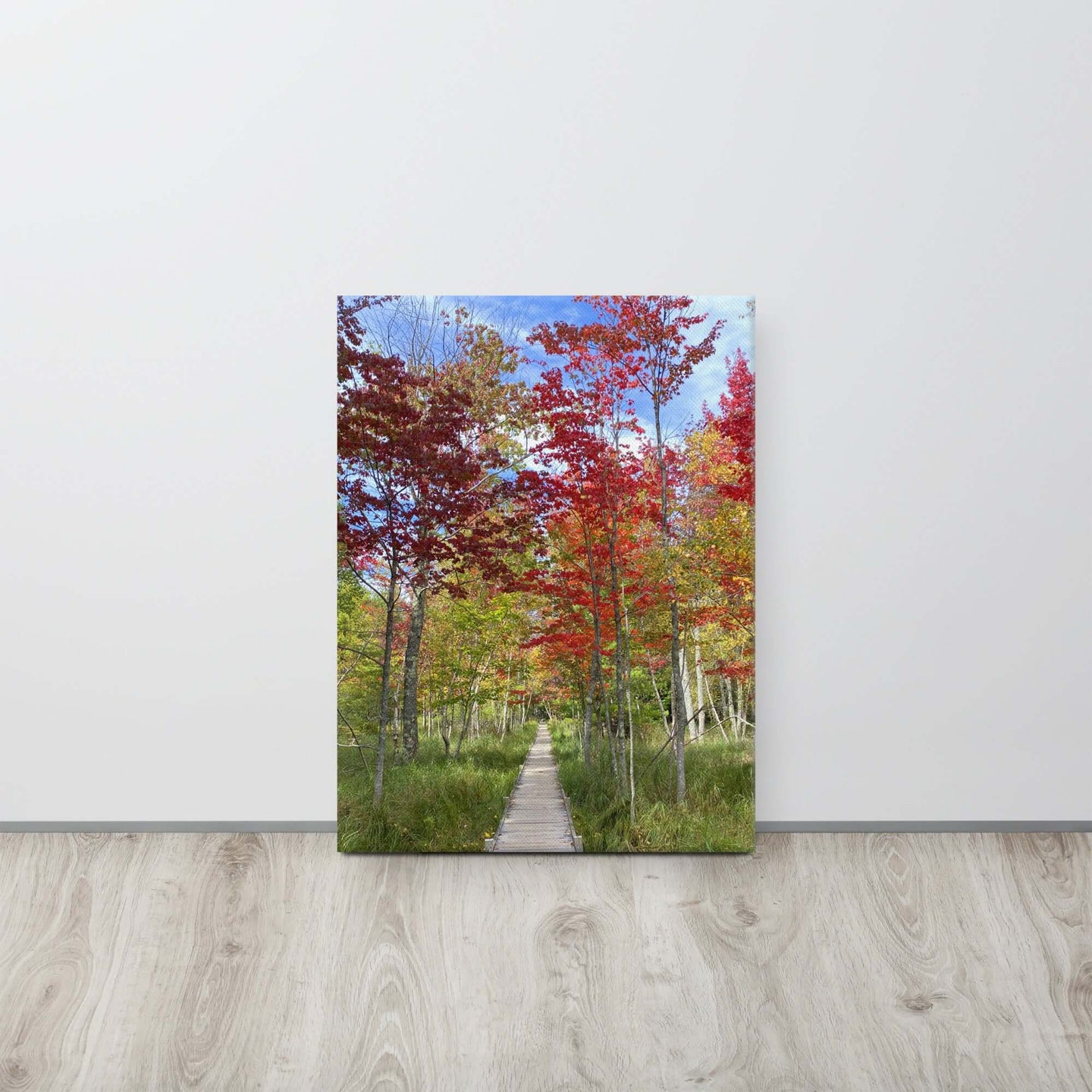 Welcoming of Fall Canvas Print